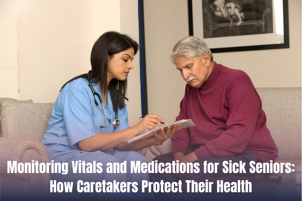 A Caretaker Monitoring Elderly Health