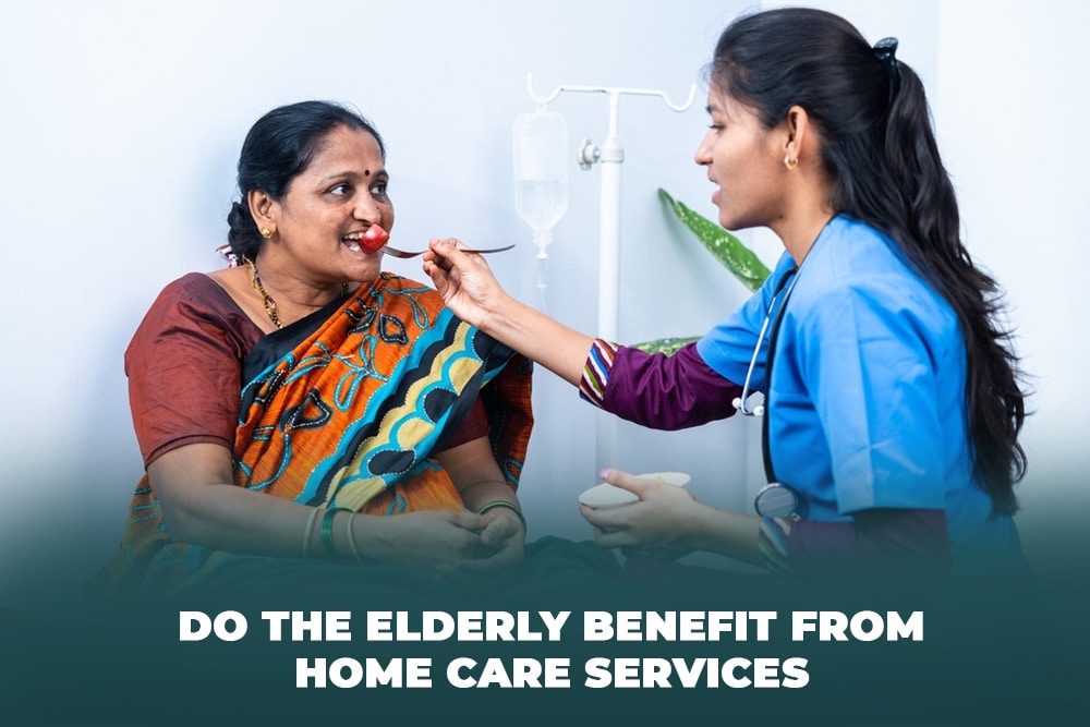 Do the elderly benefit from home care services